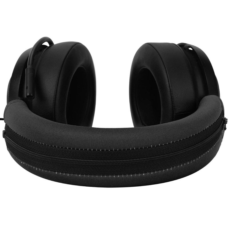 Jarmor Kraken V2 & PRO Headband Cover, JARMOR Replacement Head Band Protector with Zipper [ Easy Installation ] for Razer Kraken V2 & V2 Pro Headphones (Oval & Round Cushion) ONLY (Black) - Image 1